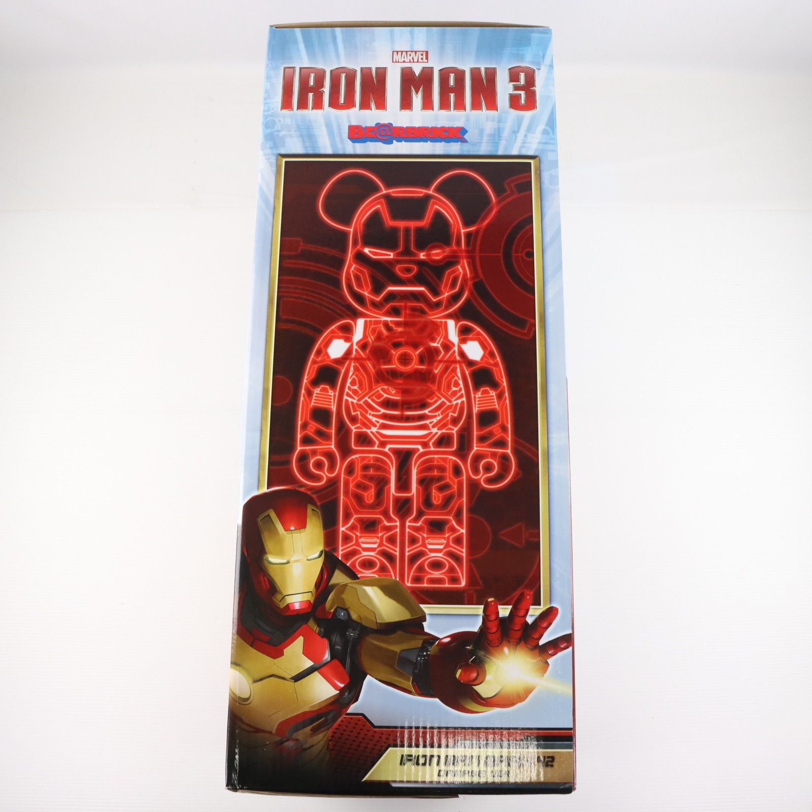 MEDICOM TOY - アイアンマン MARK XLII(42) DAMAGE Ver. ベアブリック Marvel Iron Man 3 - Iron Man Mark 42 Battle Damaged Version