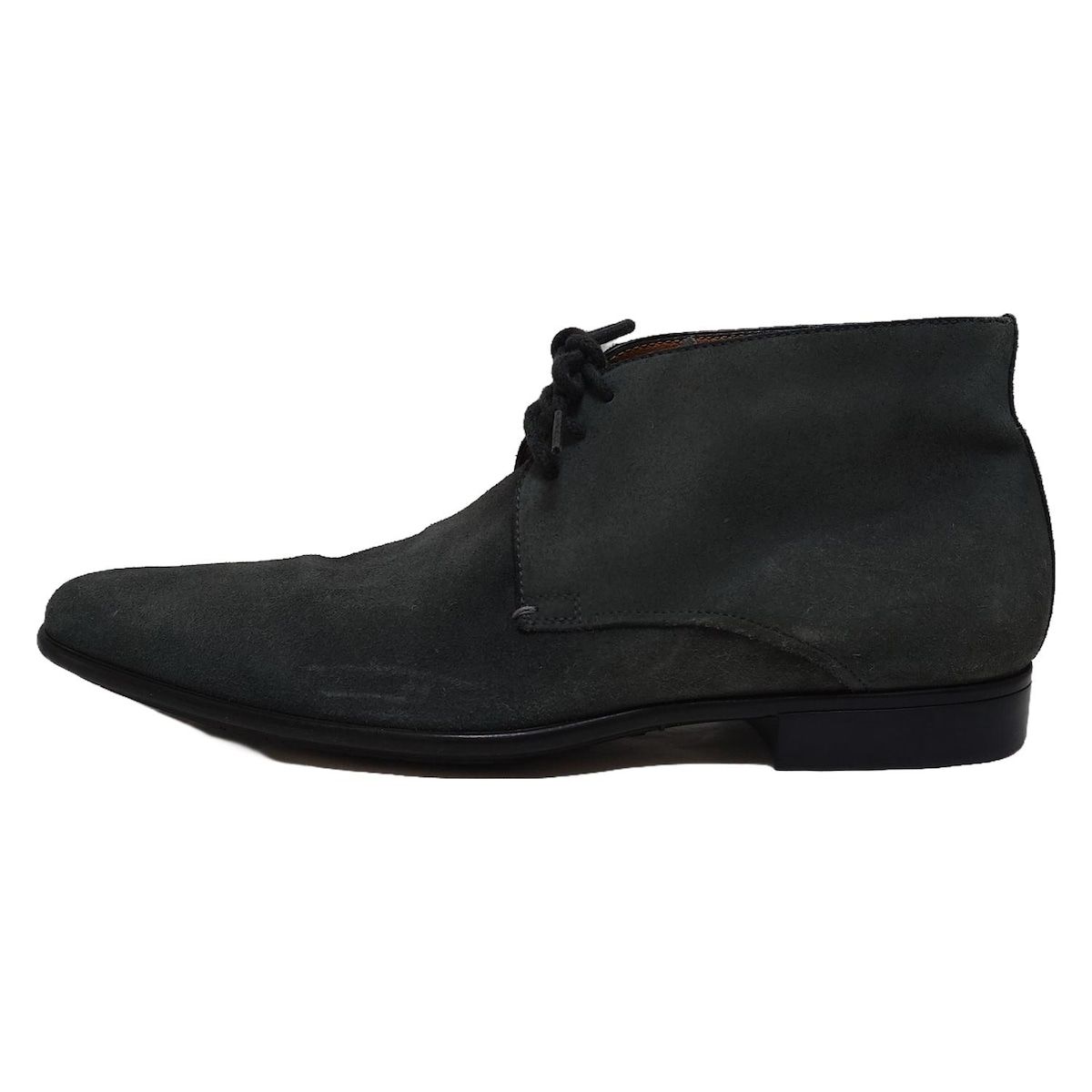 SANTONI サントーニ ショートブーツ 5 メンズ - グレー デザートブーツ