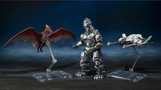 S.H.MonsterArts メカゴジラ (1993)＆ガルーダ＆ファイヤーラドン 幕張決戦Ver. 