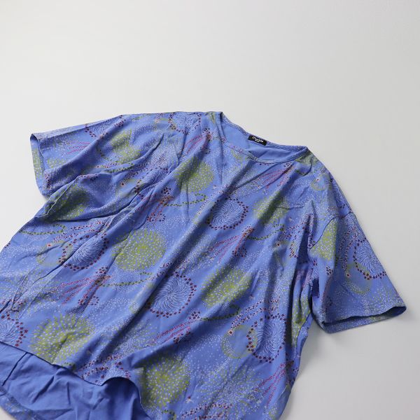 ○2点セットマーブルシュッドfirework花火カットソー 2020SS marble sud マーブルシュッド fireworks 花火柄 フレア