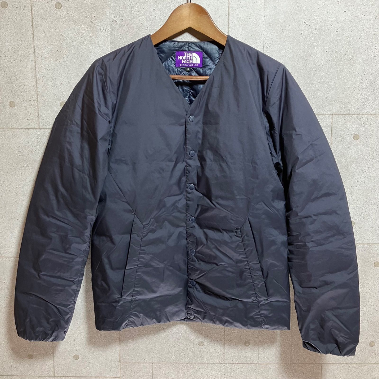 THE NORTH FACE PURPLE LABEL ザノースフェイスパープルレーベル ダウンカーディガン 光電子 ジャケット アウター ノーカラー  S レディース メンズ SG194-21 - メルカリ