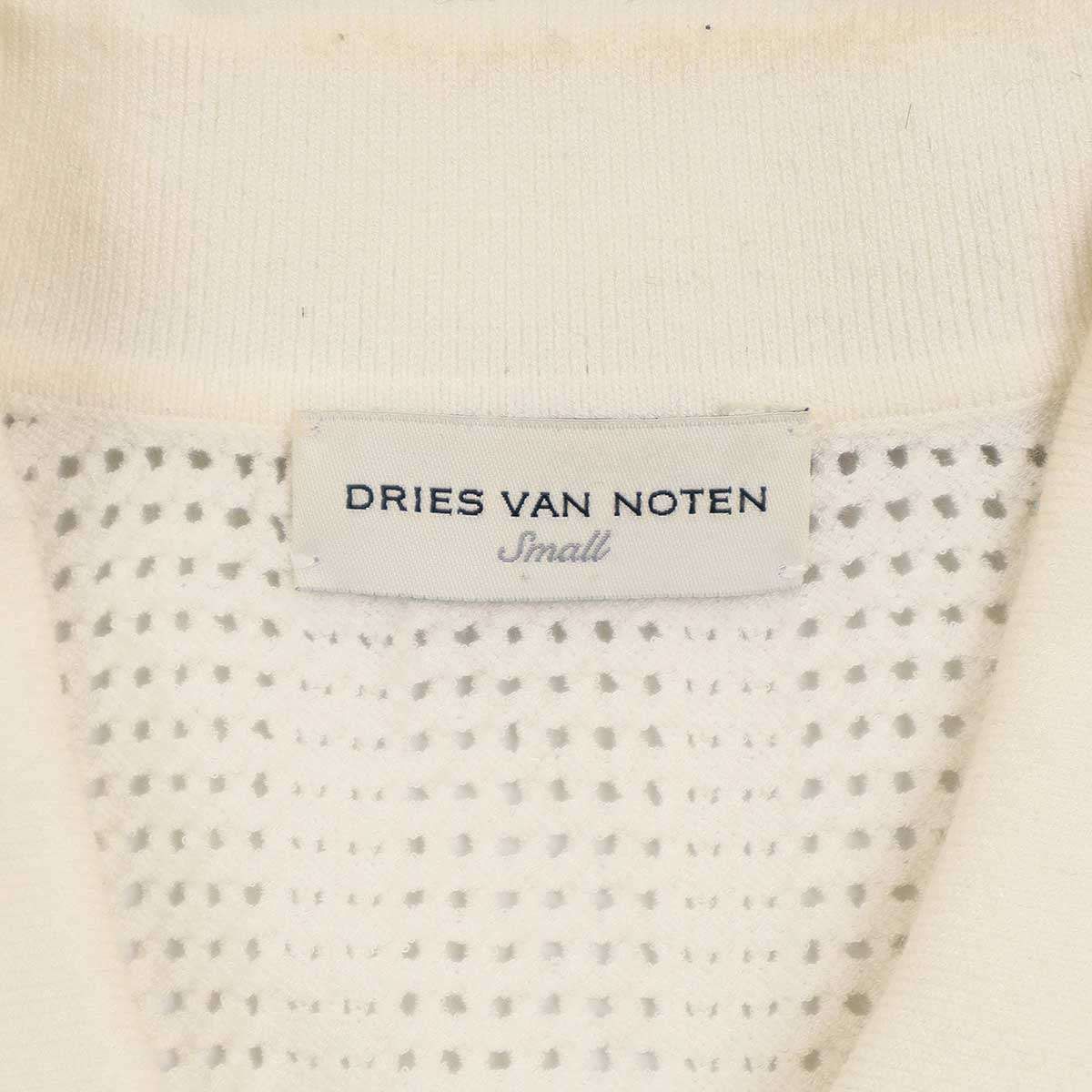 DRIES VAN NOTEN ドリスヴァンノッテン 23SS Mesh Knit Polo Shirt 