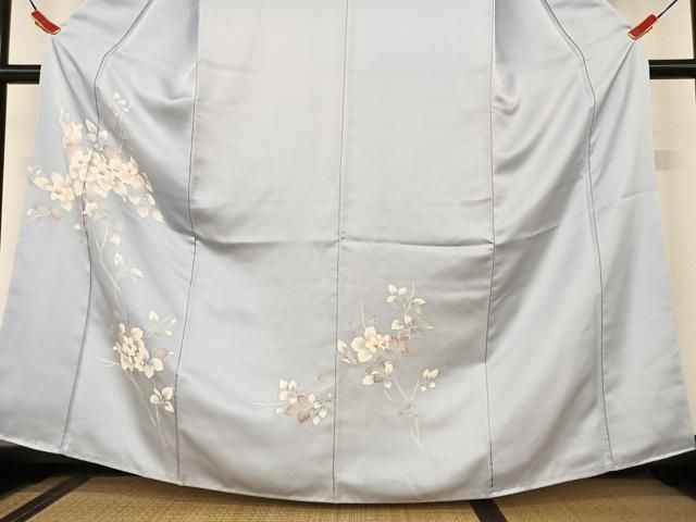 平和屋着物○訪問着 友禅 枝花文 正絹 逸品 AAAU8219zg - メルカリ