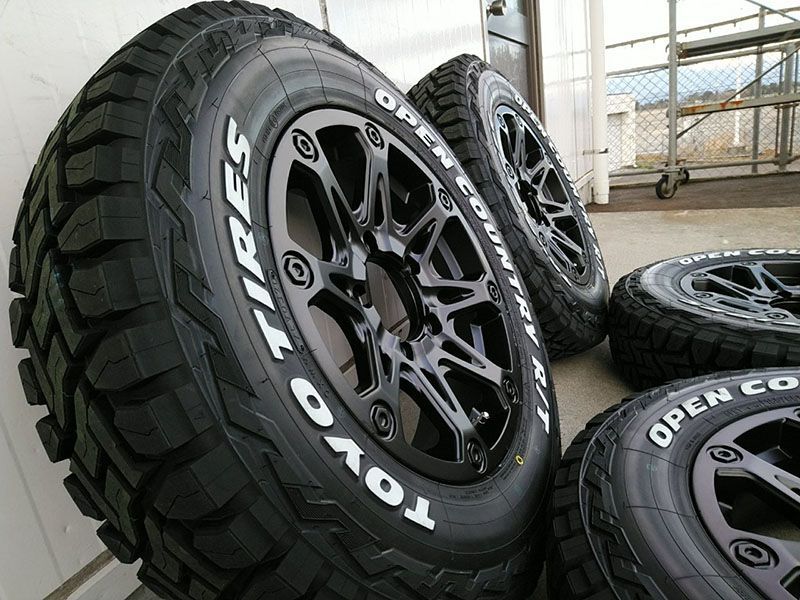 TOYO TIRES ジムニー JB64 JB23 ノーマル車高 16インチタイヤホイールセット BDX08 トーヨータイヤ オープンカントリー RT 185/85R16