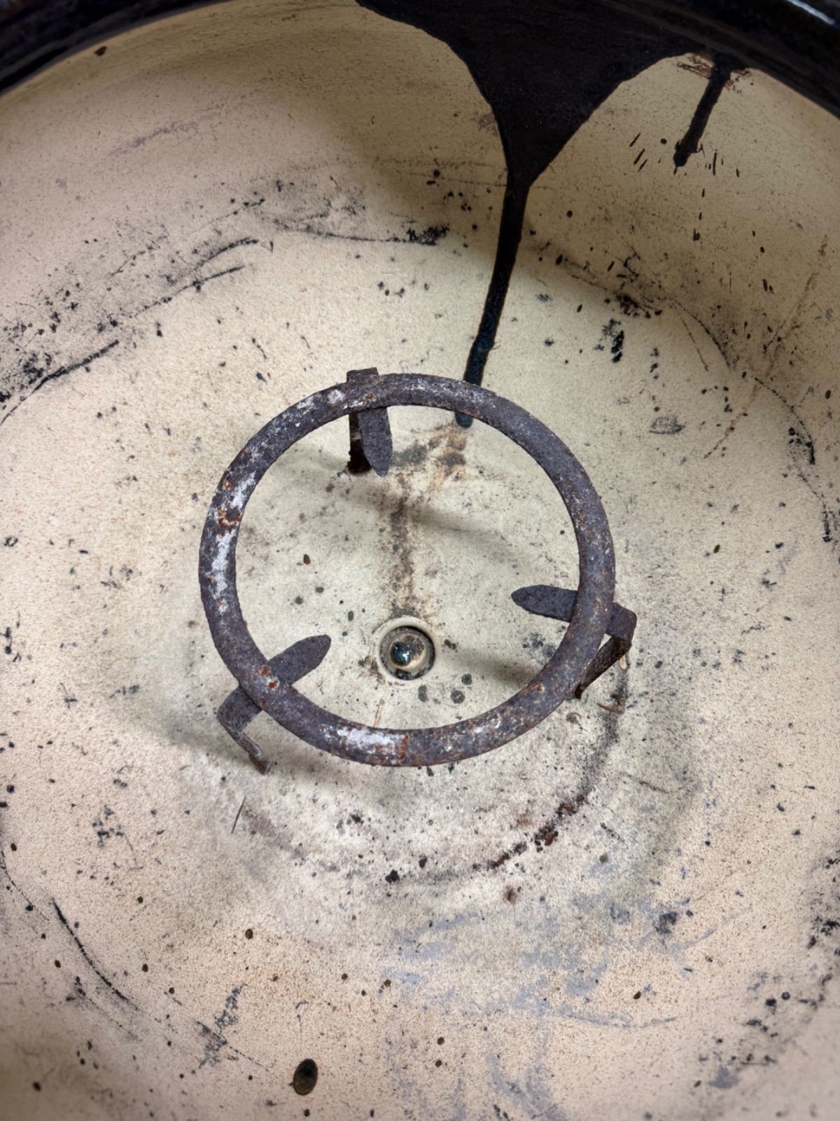 メダカ鉢 火鉢 金魚鉢 骨董品 アンティーク - メルカリ