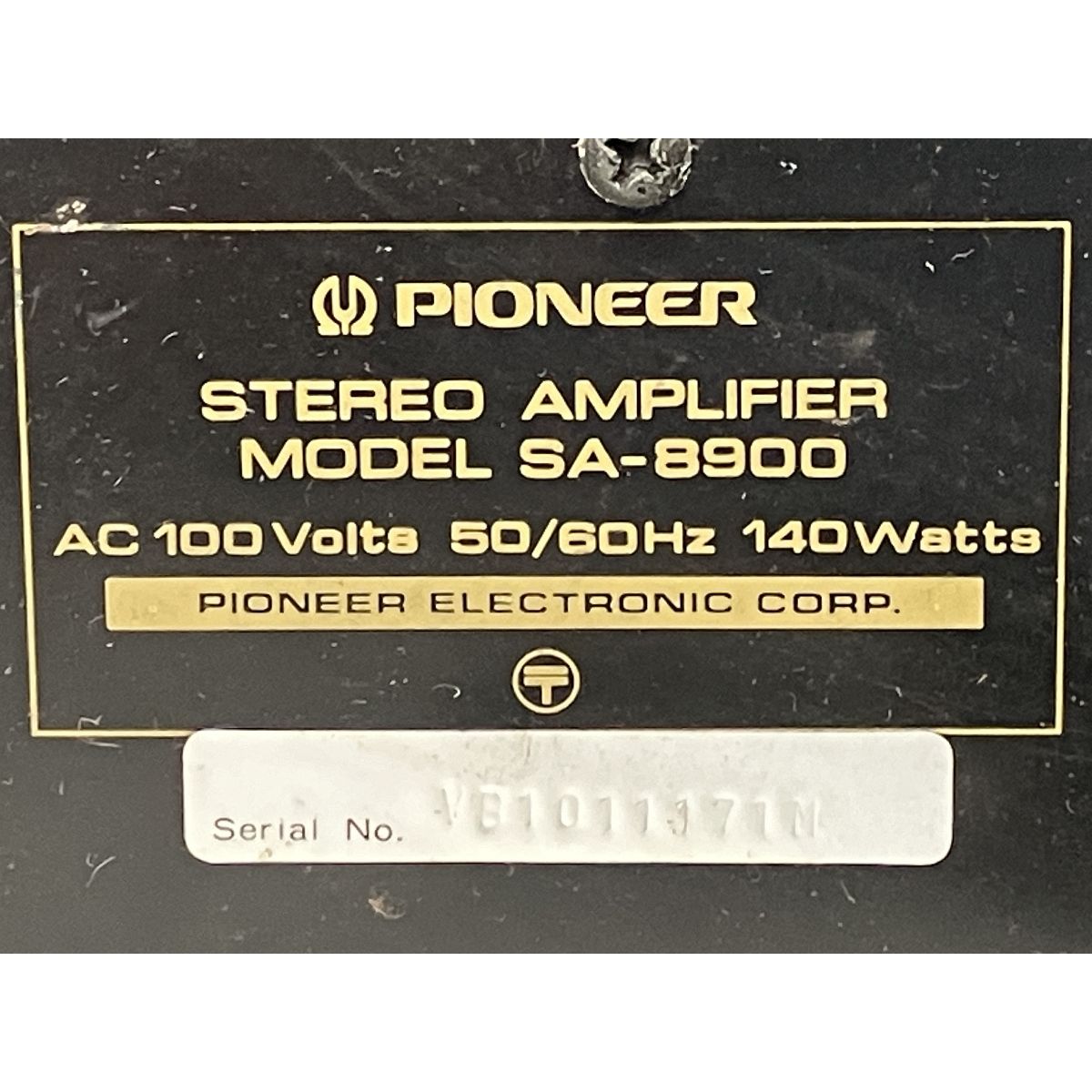 pioneer 8800 アンプ Pioneer SA-8900 TX-8800 セット パイオニア プリメインアンプ