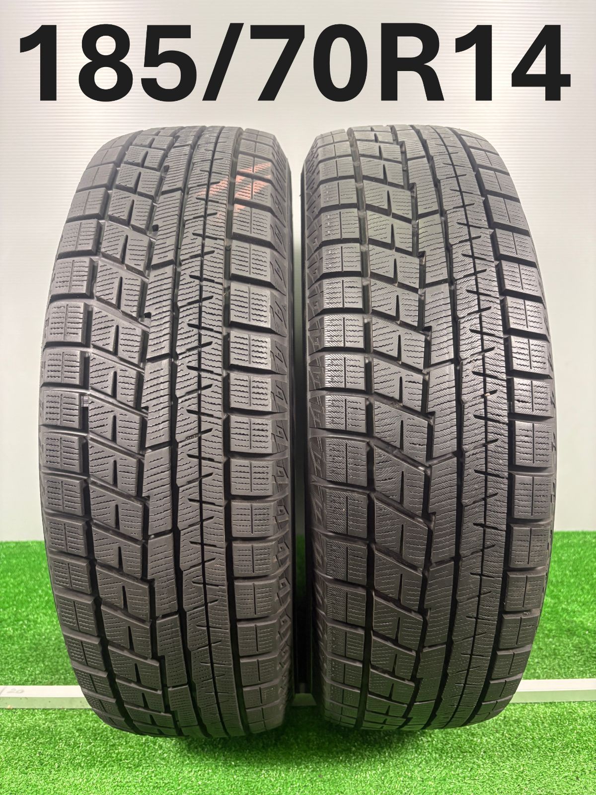 送料無料 185|70R14 ヨコハマ IG60 2021年製 2本 冬タイヤ スタッドレス TA571
