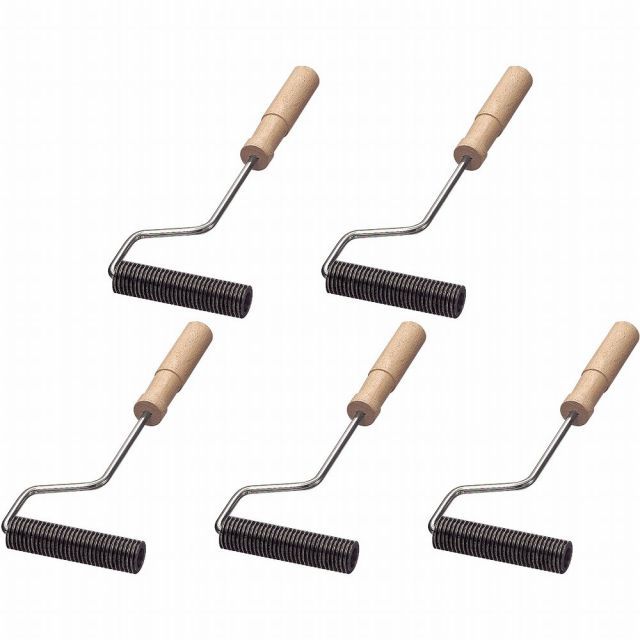 大塚刷毛製造 テツネジローラー 脱泡用 径25φ 4インチ 5個セット USTAUSTRALIA_COM_AU