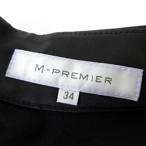 エムプルミエ ブラック M-Premier BLACK フード付きノースリーブ