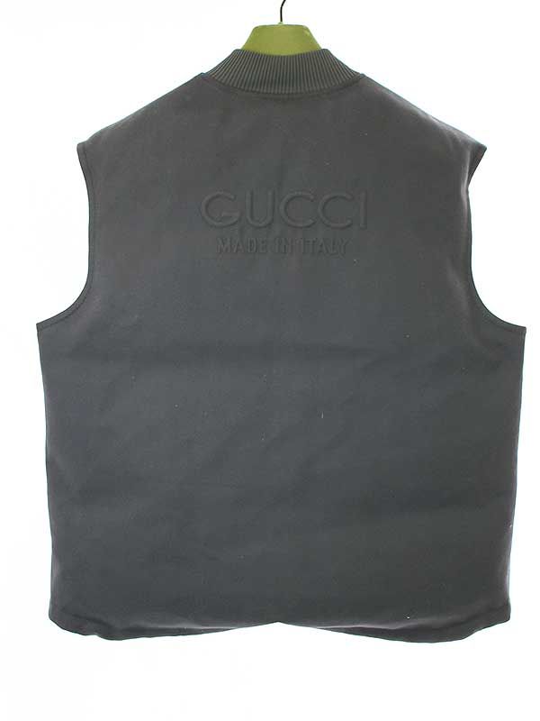 GUCCI グッチ 24SS コットンキャンバス リバーシブルグース