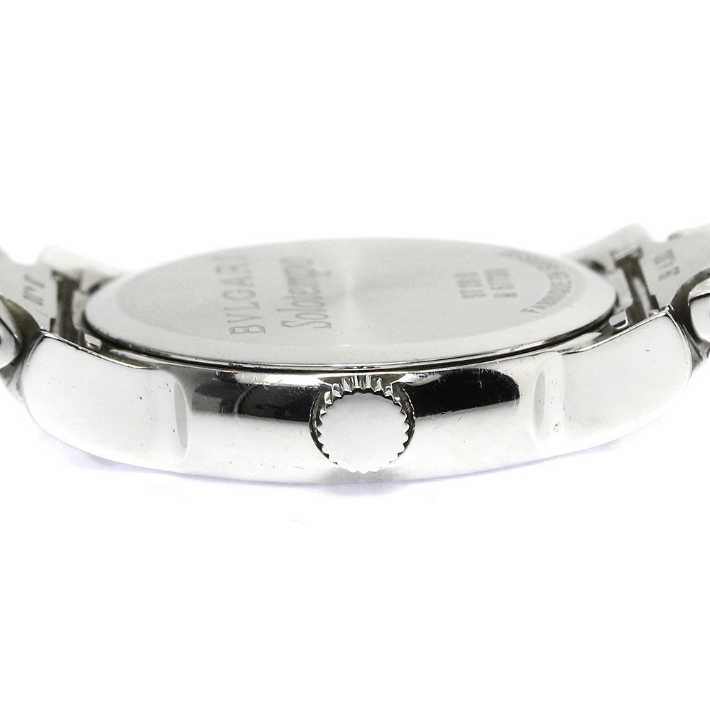ブルガリ BVLGARI ST29S ソロテンポ デイト クォーツ レディース_