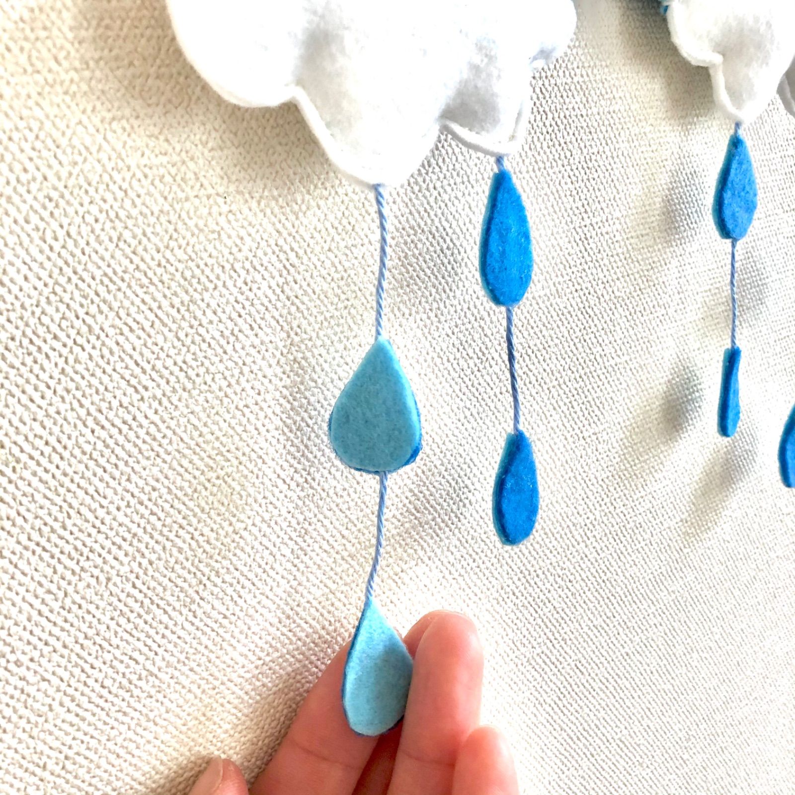梅雨☔︎雨の日︎ガーランド【6月】 - メルカリ