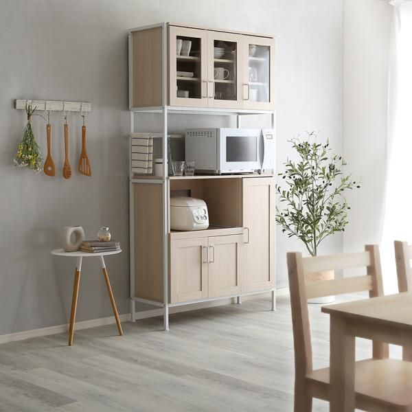 キッチンカウンター幅90cm（ホワイト系）レンジ台 レンジボード（482） キッチンカウンター幅90cm（ホワイト系）レンジ台 レンジボード（482