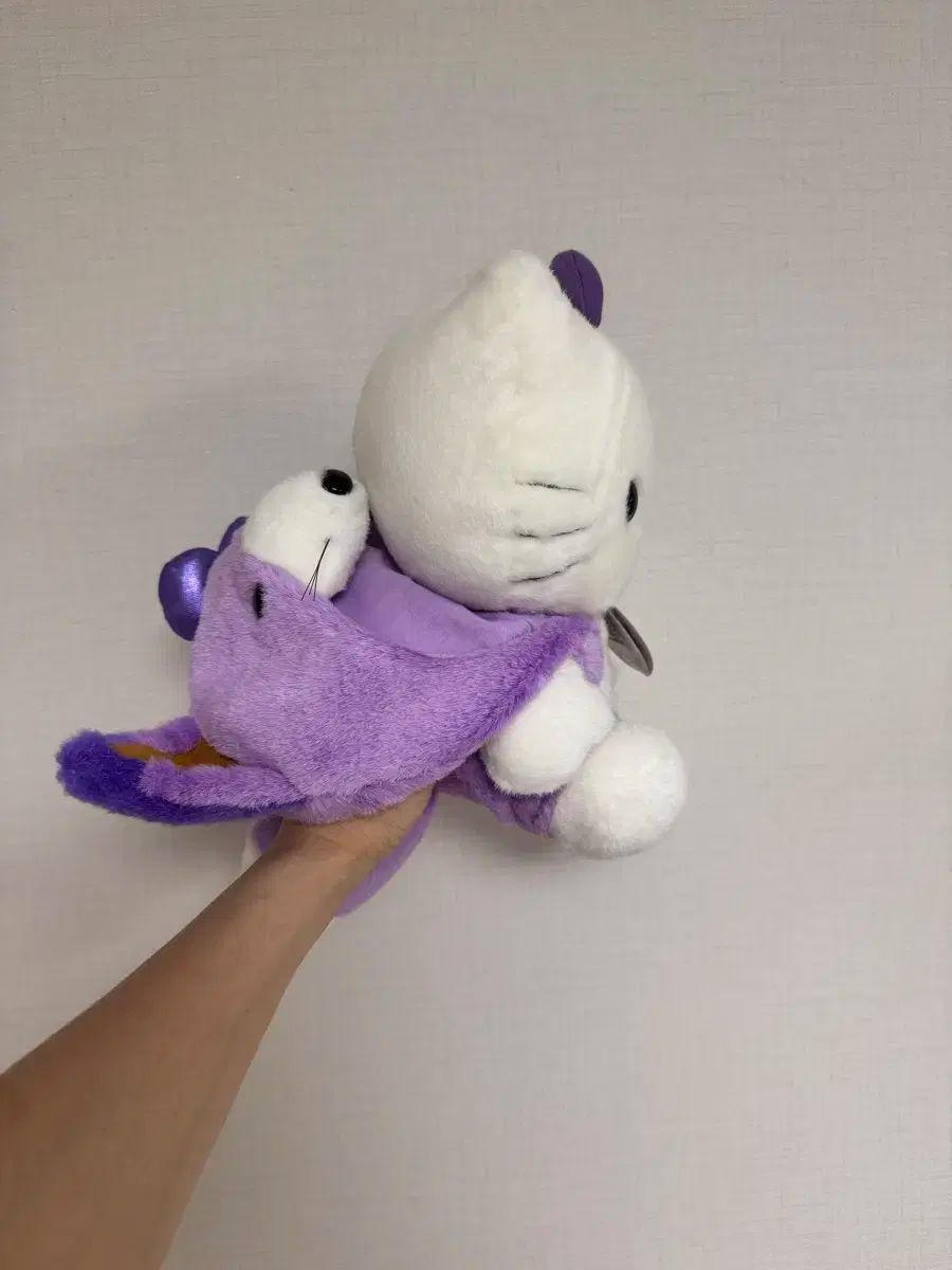 ハローキティ 北海道限定 マスコット キーホルダー キツネ ラベンダー