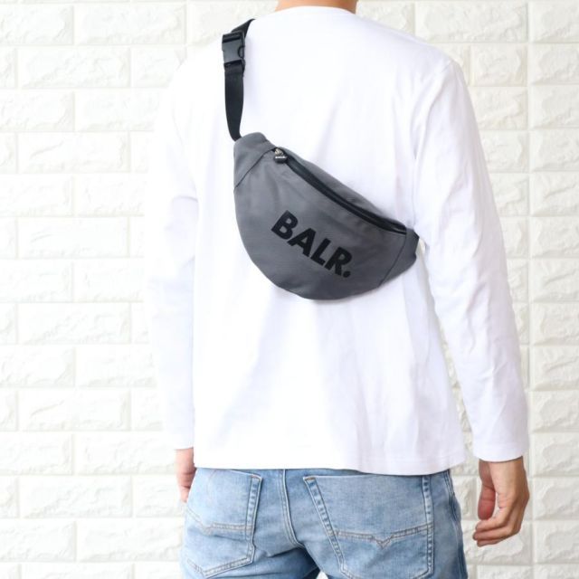 ボーラー ウエストバッグ メンズ ダークグレー U-SERIES Waistpack B6220.1005 BALR