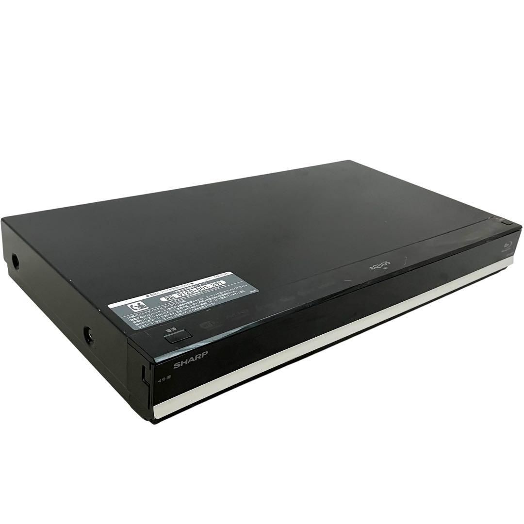 シャープ AQUOSブルーレイレコーダー 2TB 3チューナー Ultra HD 