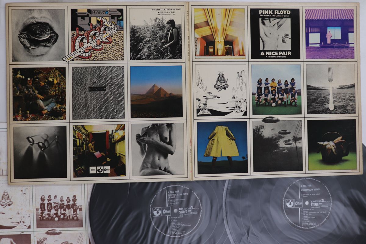 2LP ピンク・フロイド ナイス・ペア EOP93129 ODEON /00500 Pink Floyd – A Nice Pair/2LP 1973 Odeon EOP-93129B Japan EX