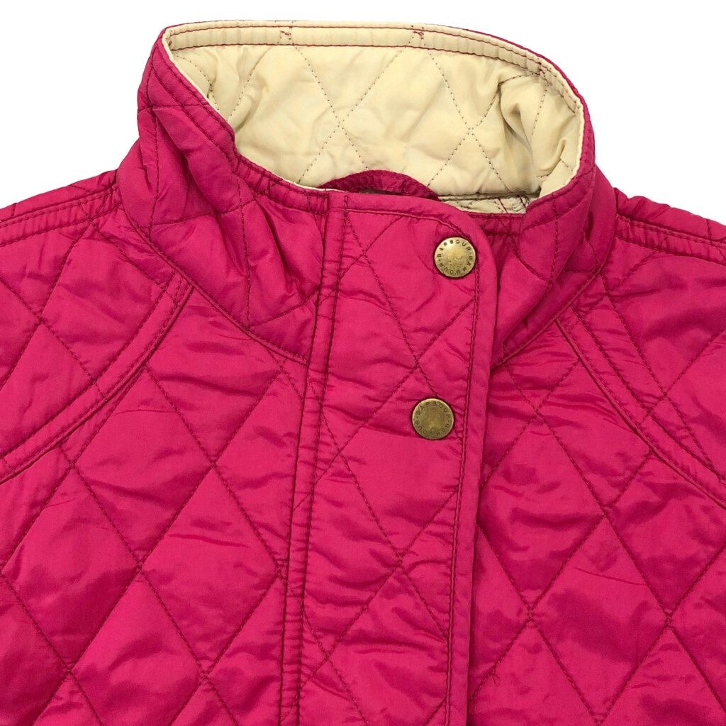 Barbour - Barbour バブアー SUMMER LIDDESDALE QUILT キルティングベスト ピンク(レディース 10)中古 古着 U3388 Barbour バブアー SUMMER LIDDESDALE QUILT キルティングベスト ピンク