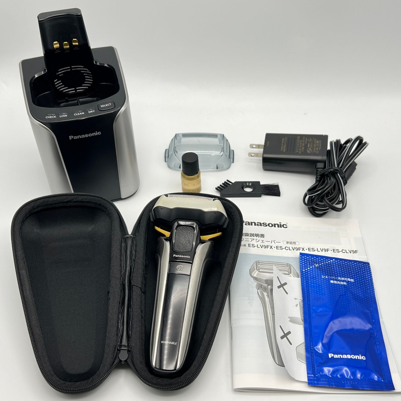 パナソニック ラムダッシュ ES-CLV9FX-S シルバー メンズシェーバー 5