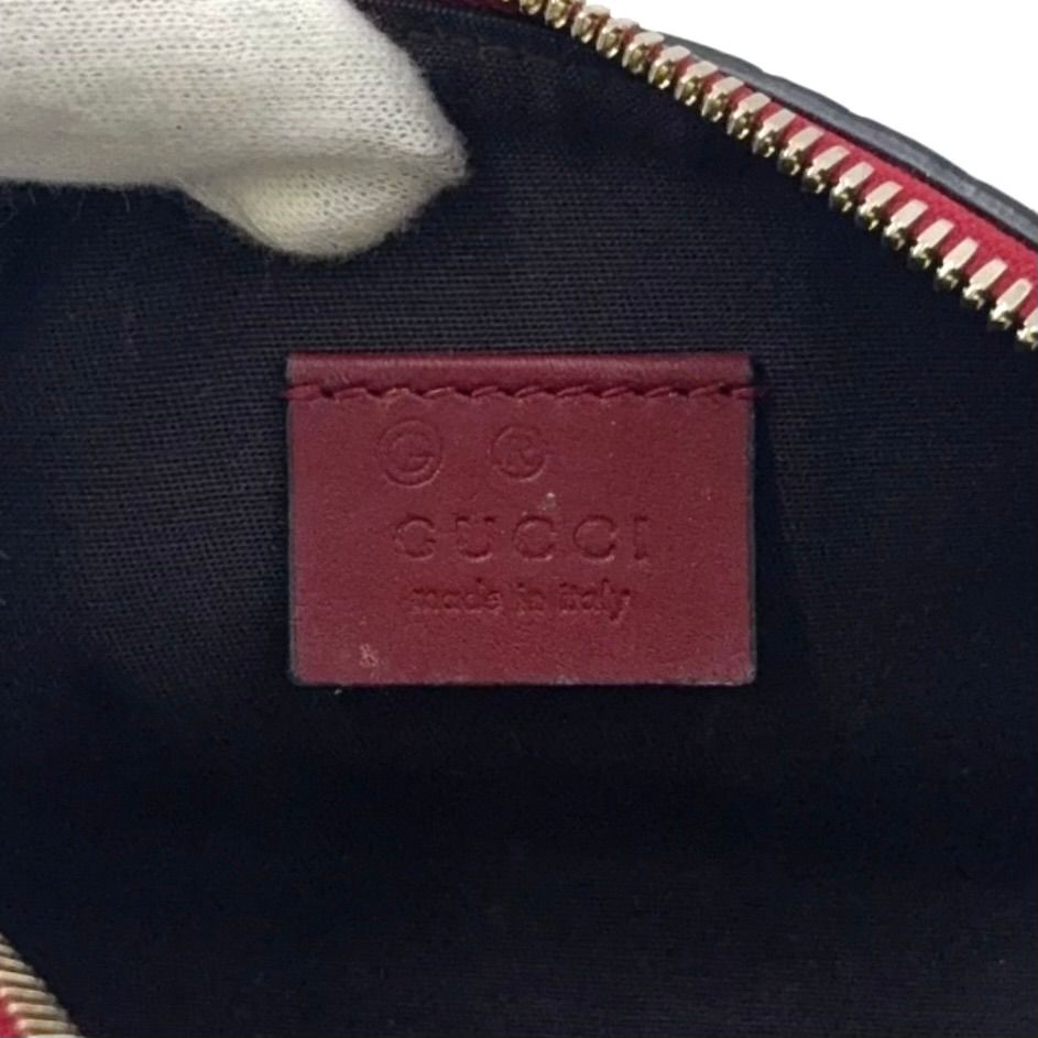 ◆貴重！◆ GUCCI グッチ　グッチシマ　レザーポーチ GUCCI グッチ ポーチ グッチシマ レザー ライトブラウン