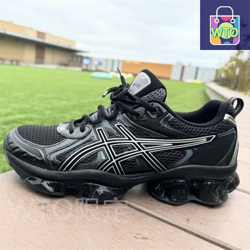 アシックス ゲルキネティック ブラック　ゴールド 黒 金 US9 27センチ ゴールド（金色）系 asics(アシックス) スニーカー(メンズ