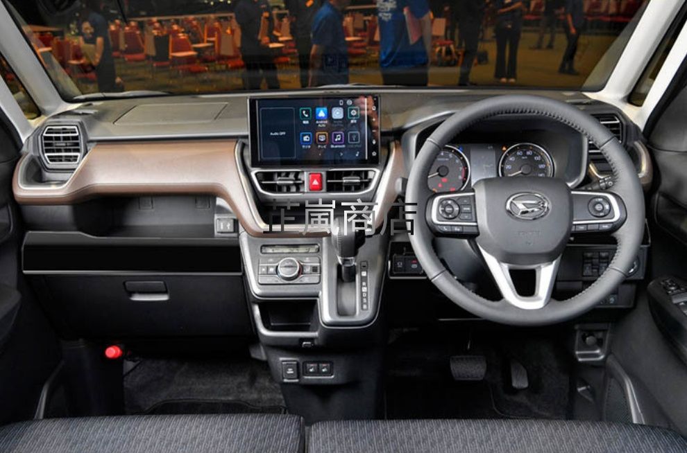 ダイハツ ムーヴ 25年式 インパネ メッキ装飾モール 簡単取付