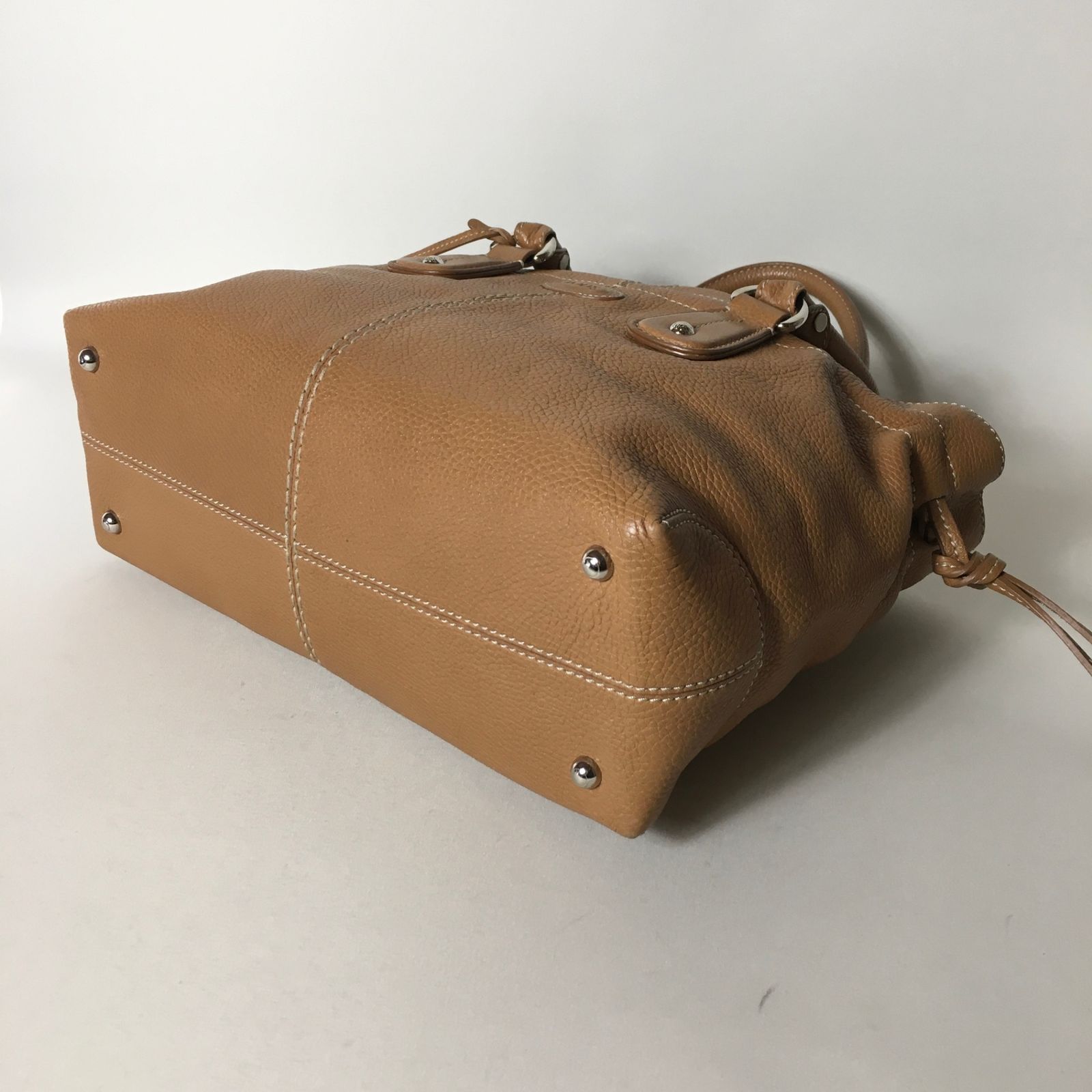 2509-10｜ ｜トッズ トートバッグ レザー ブラウン DECORATOM_COM_BR