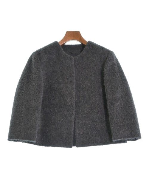ブルネロクチネリ BRUNELLO CUCINELLI ノーカラー ジャケット 中古・古着通販】BRUNELLO CUCINELLI (ブルネロクチネリ) レザー