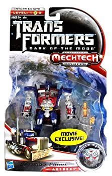 非常に良い】Transformers Dark of the Moon Optimus Prime MechTech 