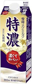 冷蔵 雪印メグミルク 特濃 900ml×12本