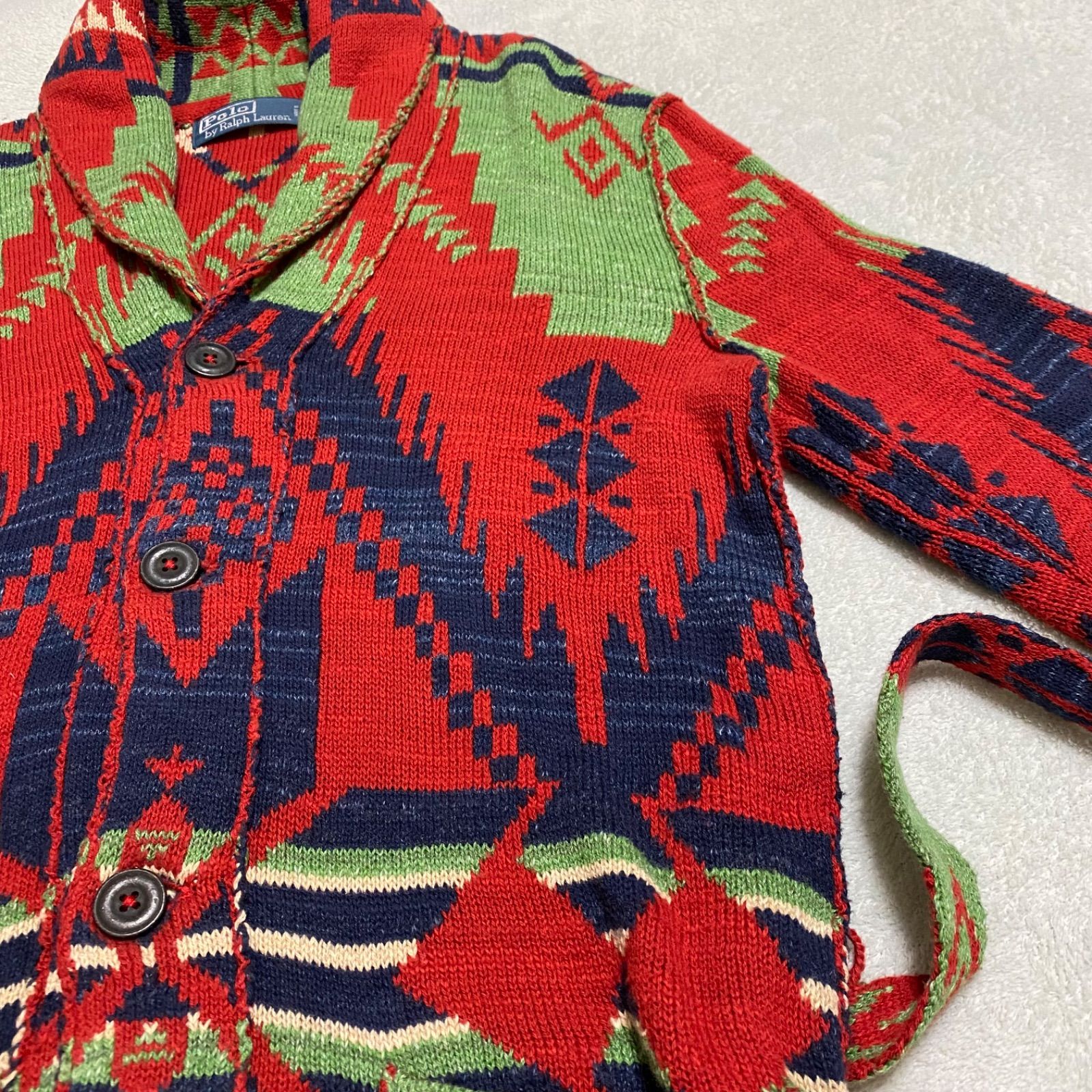 Polo by Ralph Lauren】ネイティブ柄 カーディガン ラルフローレン