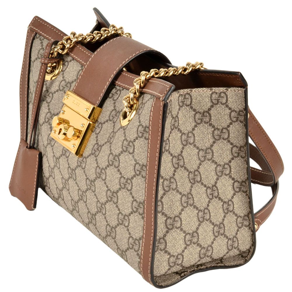 グッチ GUCCI パドロック ミディアム トートバッグ GGスプリーム 