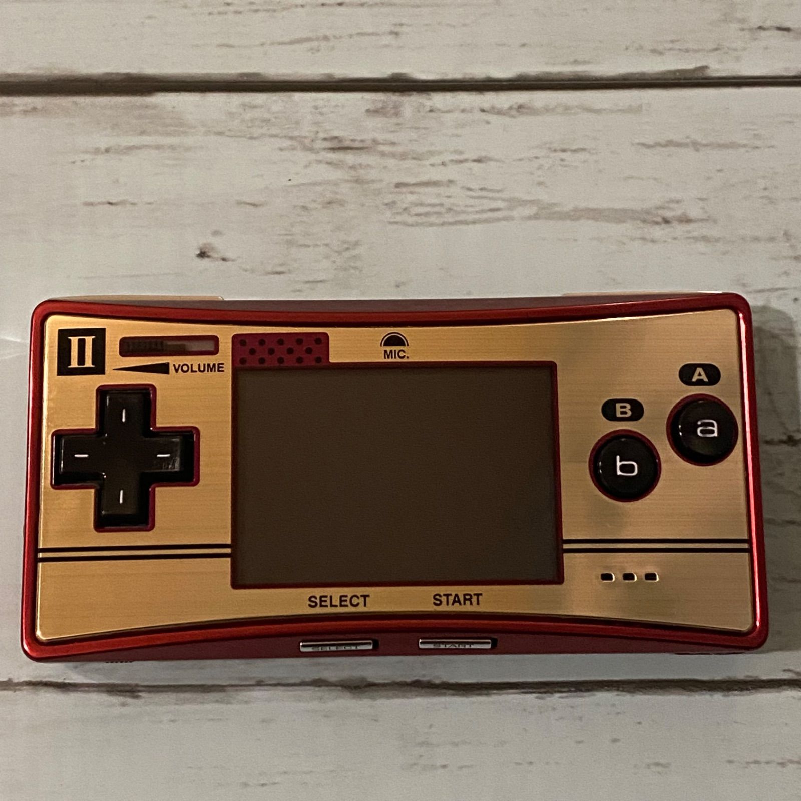 ゲームボーイミクロ フェイスプレート ファミコンIIコンVer. 【非売品 