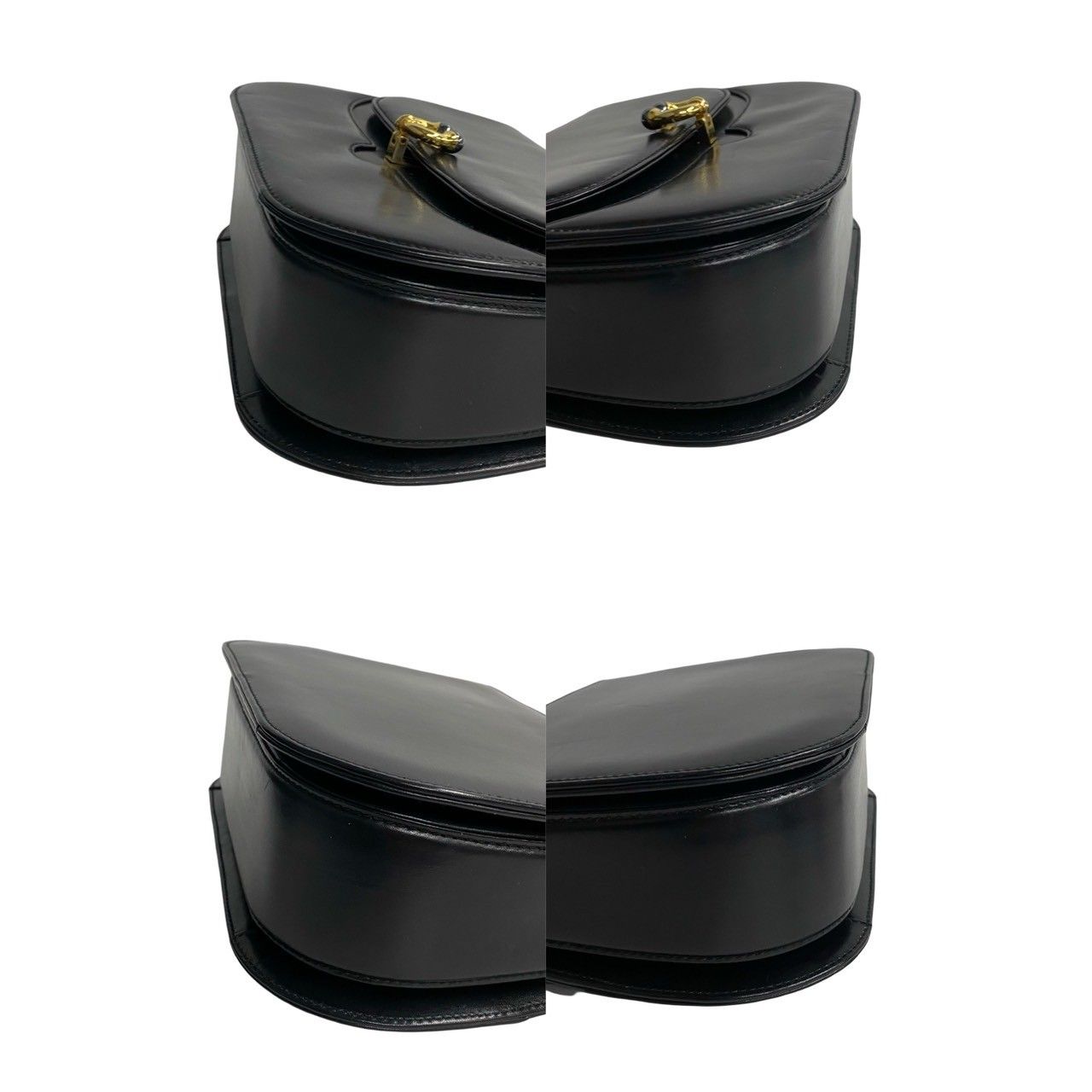 極 美品 希少品 GUCCI グッチ オールドグッチ ホースシュー 金具 