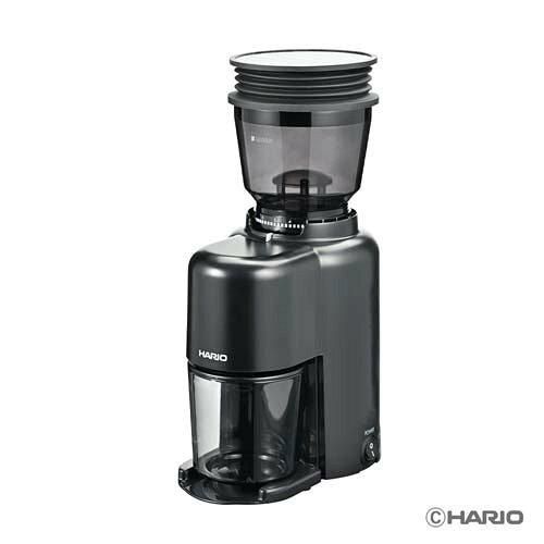4営業日で発送 HARIO ハリオ EVCN8B EVCN-8-B V60 電動コーヒーグラインダーコンパクトN