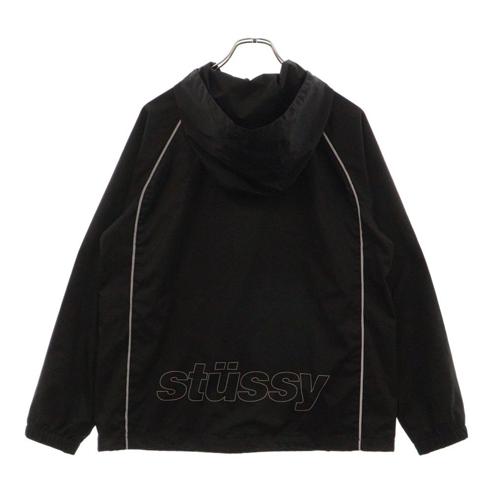 STUSSY (ステューシー) パイピング プルオーバー ハーフジップ 