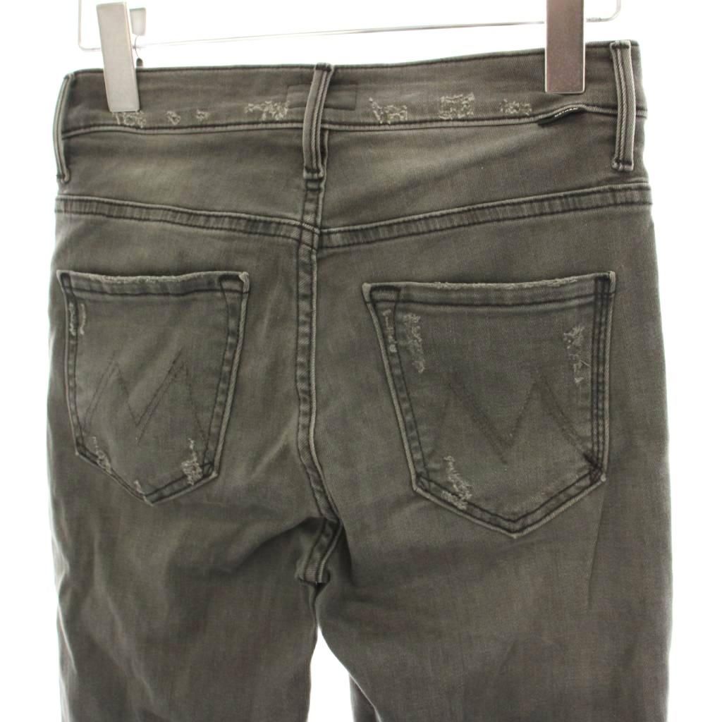マザー mother INSIDER CROP デニムパンツ ジーンズ フレア