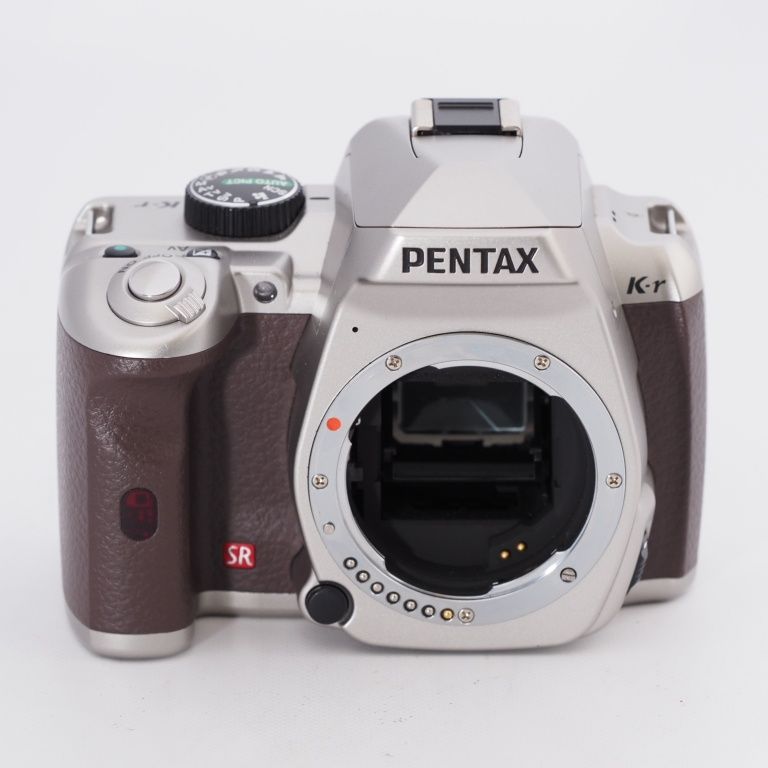 PENTAX ペンタックス デジタル一眼レフカメラ K-r シルバー×ブラウン