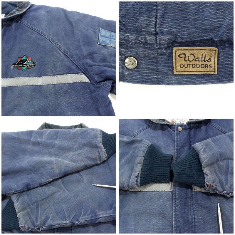 90s vintage Walls 襟 ダック ジャケット メンズ 表記XXLサイズ