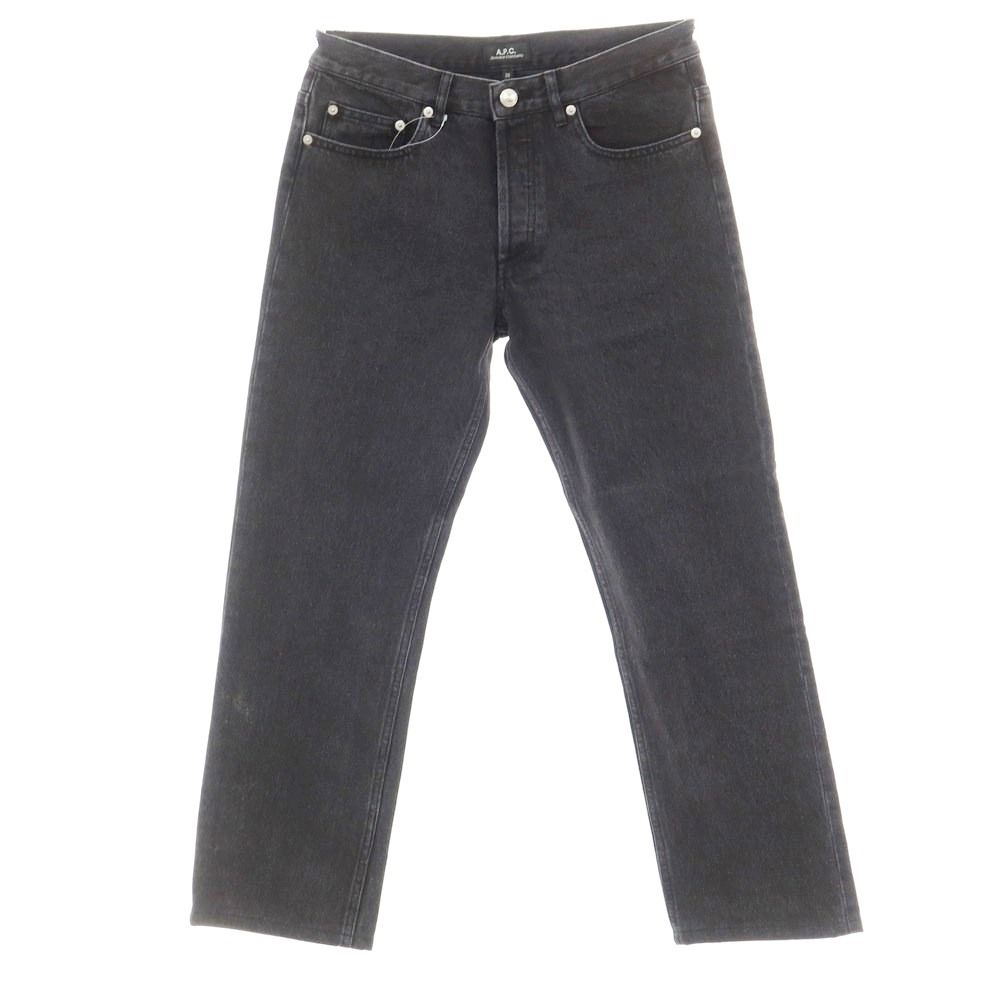 【中古】アーペーセー A.P.C. デニムパンツ ジーンズ ブラック【サイズ30】【メンズ】