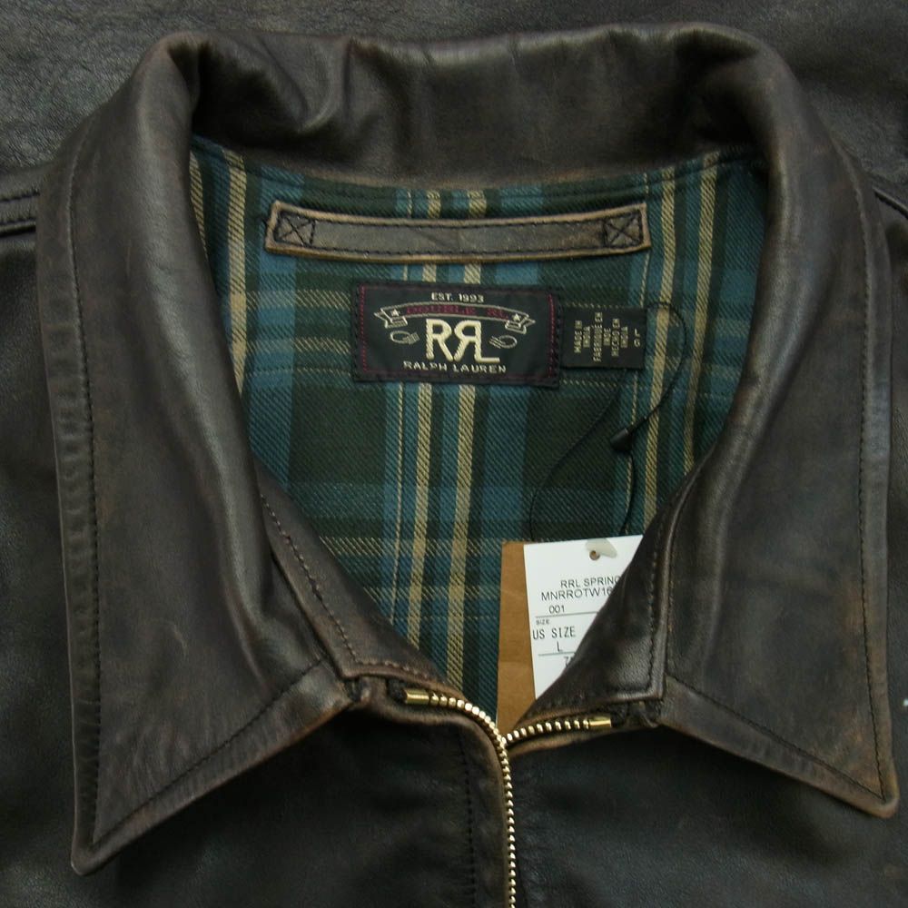 RRL ダブルアールエル MNRROTW16020078 バックルタブ付き チェック柄