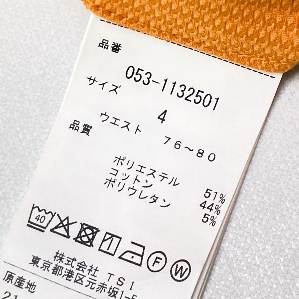 サイズ：4 PEARLY GATES パーリーゲイツ ストレッチ ハーフ