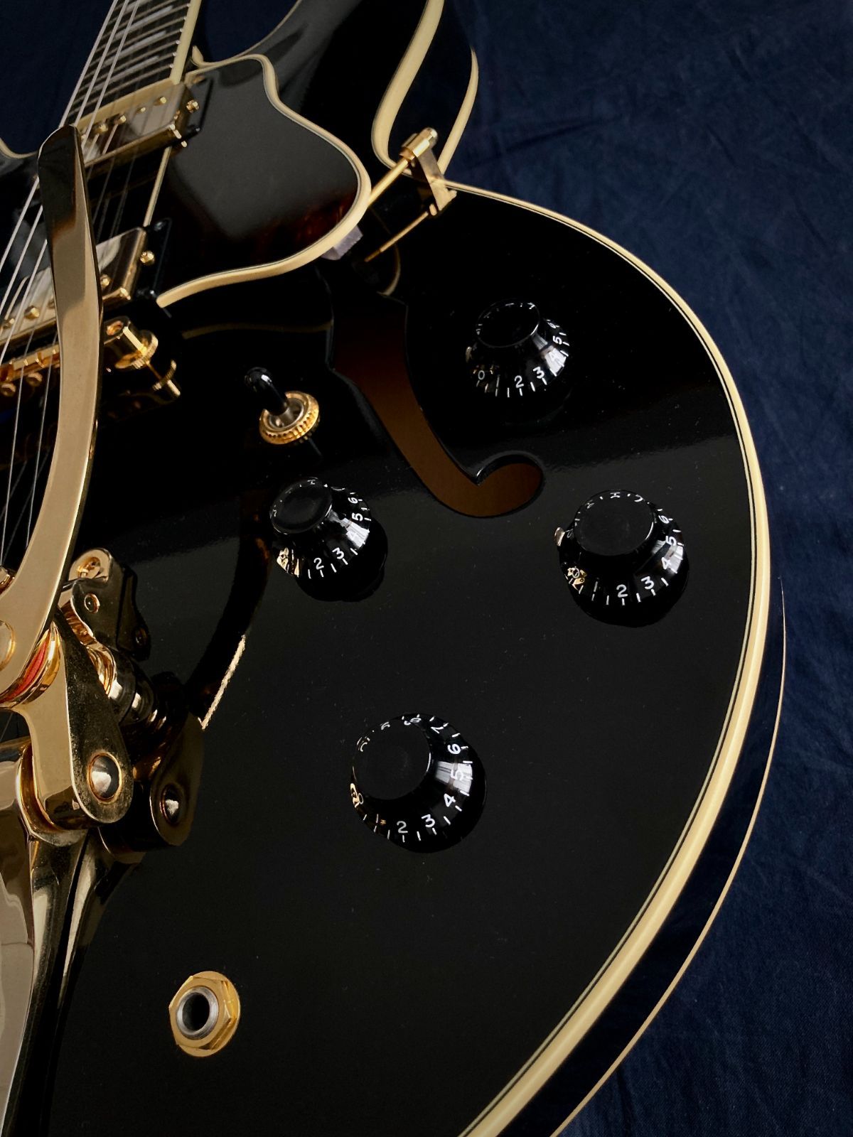 ☆キースリチャーズ好き憧れ☆ VG KTR-ES CST ビグズビー BLK ES