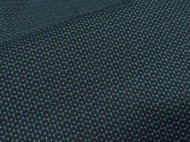 平和屋着物男性　お召　正絹　逸品　CAAJ3994th