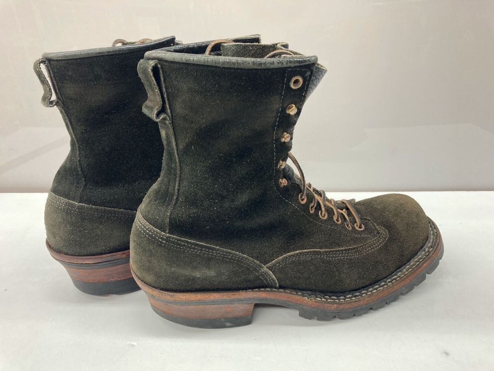 ホワイツ ブーツ WHITE'S BOOTS SMOKE JUMPER スモーク ジャンパー スエード レースアップ 茶色 375 VROLTT メンズ靴 ブーツ ワーク ブラウン 10E 104-shoes67