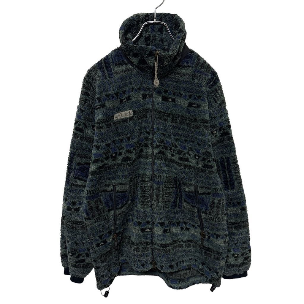 90s】Columbiaフリース 希少90s白タグOLD Columbiaフリースジャケット