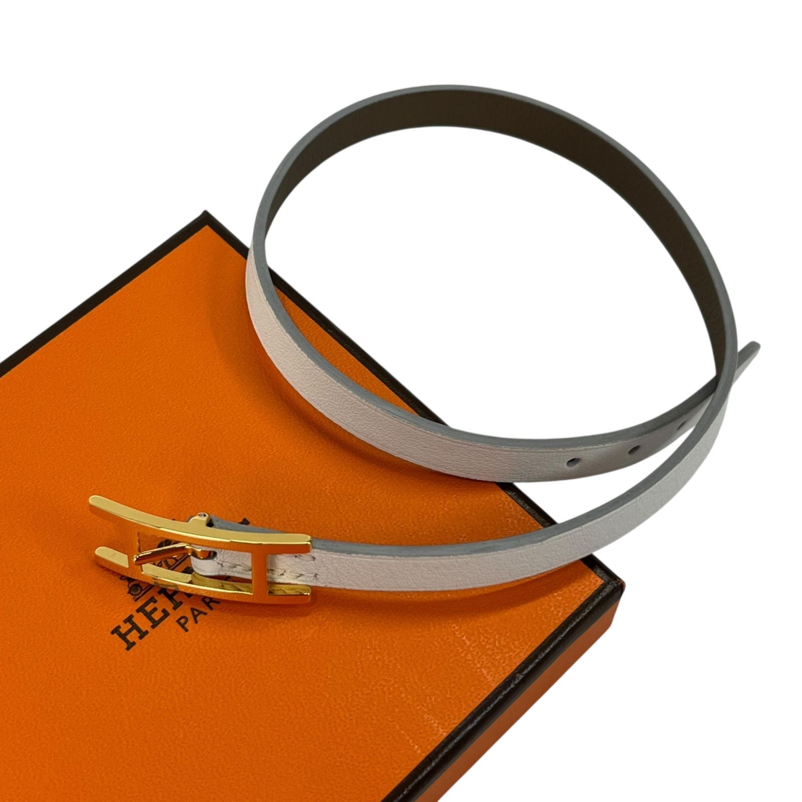 ○美品 HERMES エルメス ビーアピ ドゥブルトゥール ブレスレット 