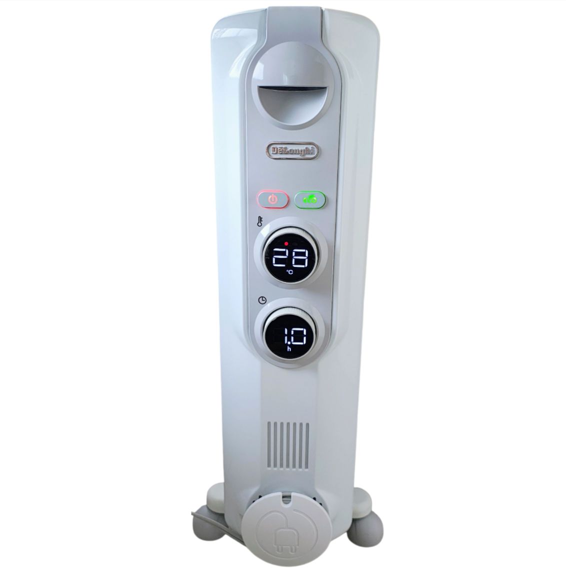 デロンギ オイルヒーター アミカルド RHJ35M1015-LG 10-13畳対応 ECOモード搭載 ゼロ風暖房 安全設計 DeLonghi