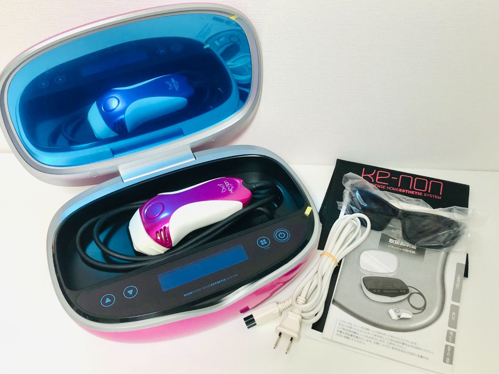ke-non ケノン ver6.3 脱毛器 NIPL-2080 ラージカートリッジ 本体 