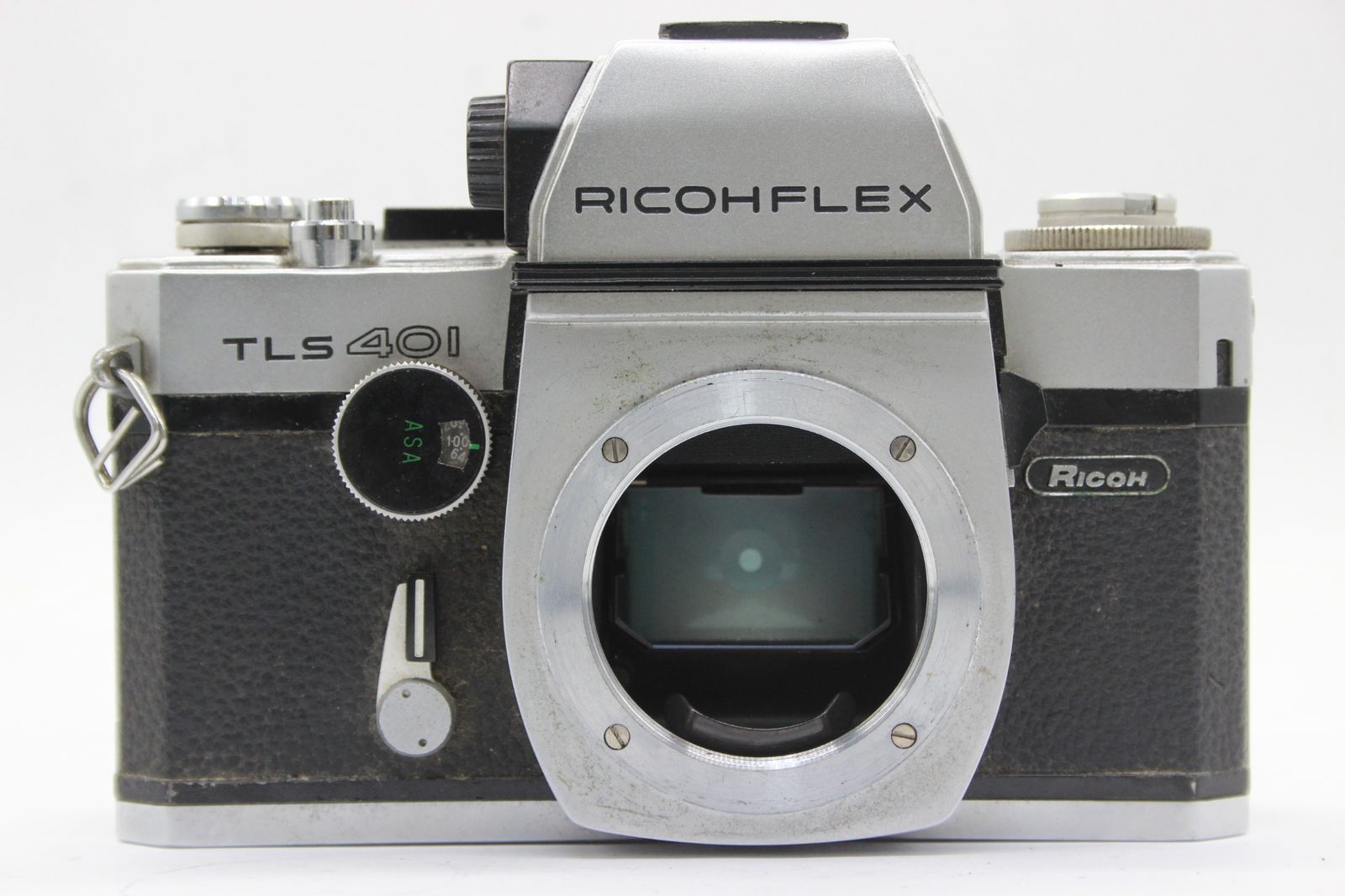 【返品保証】 リコー Ricohflex TLS 401 AUTO RIKENON 50mm F1.7 ボディレンズセット s9832